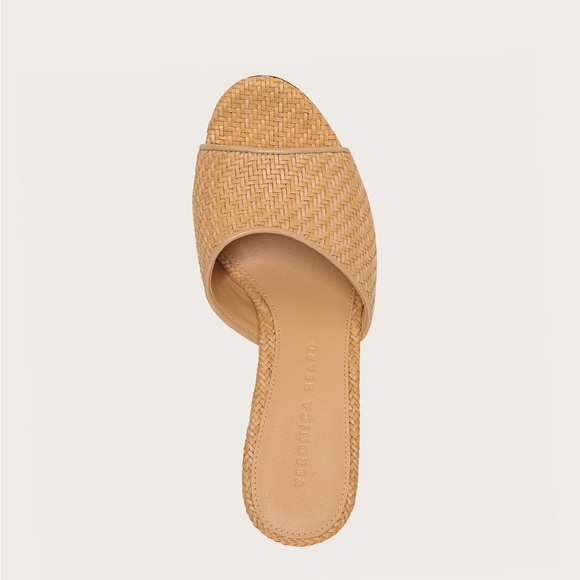 Veronica Beard Dali Raffia wedge sandal - Picture 3 of 12